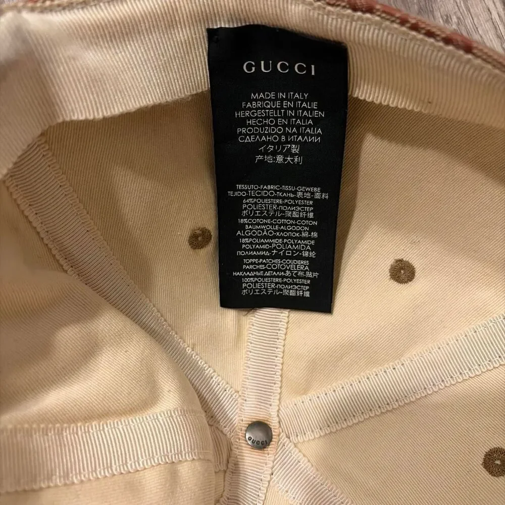 Gucci Monogram X NY Yankees Baseball Cap